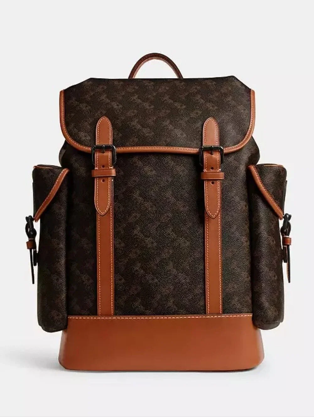 Coach Hitch Backpack In Horse And Carriage Print